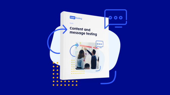 Digital assets for UserTesting Guide content and message testing