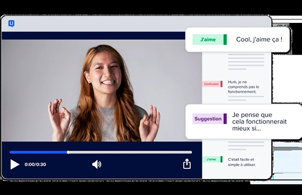 Retours vidéos UserTesting