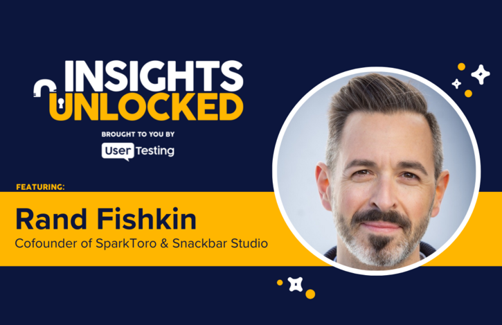 SparkToro's Rand Fishkin on the Insights Unlocked podcast talking about the importance of customer empathy in zero-click marketing