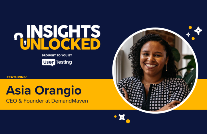 DemandMaven's Asia Orangio on the Insights Unlocked podcast