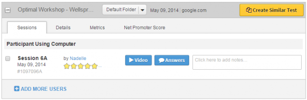 Adding more users in the UserTesting dashboard