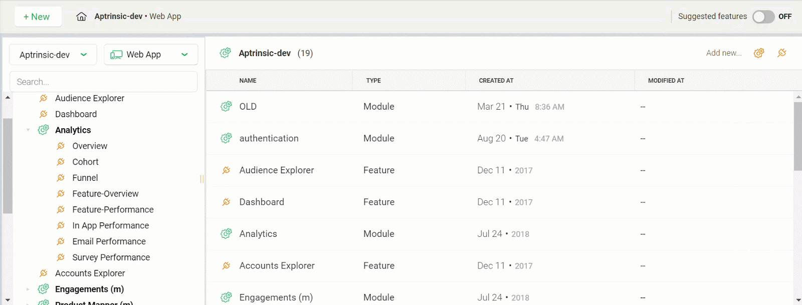 Gainsight PX Product Mapping Instrumentation