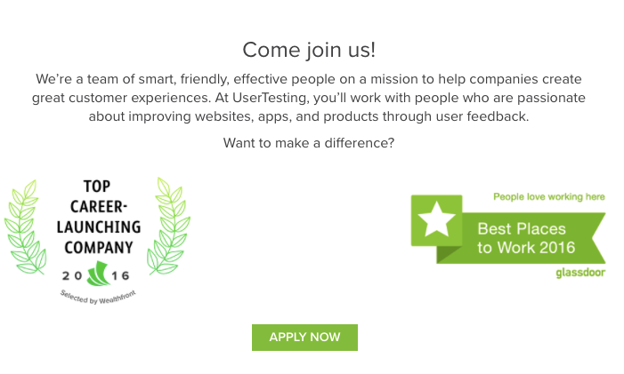 UserTesting life: Join the club!