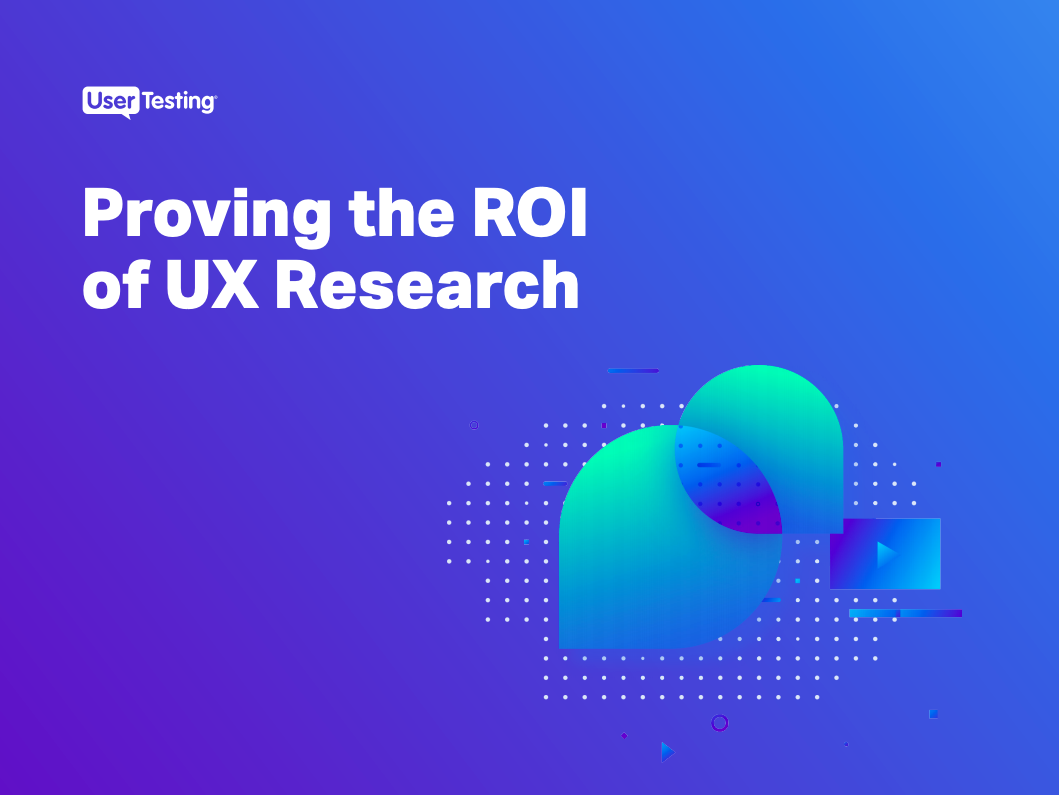 Calculating the value of UX research