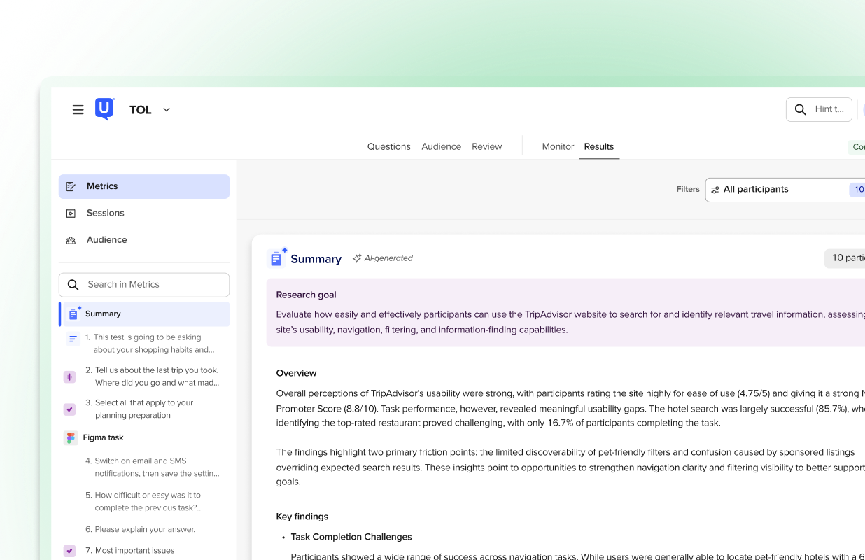 Move from idea to insight